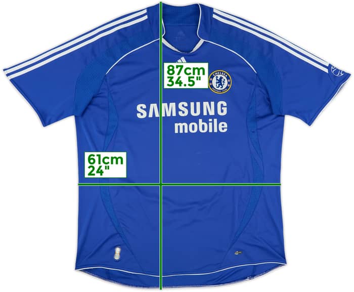 2006-08 Chelsea Home Shirt Drogba #11 - 6/10 - (XL)