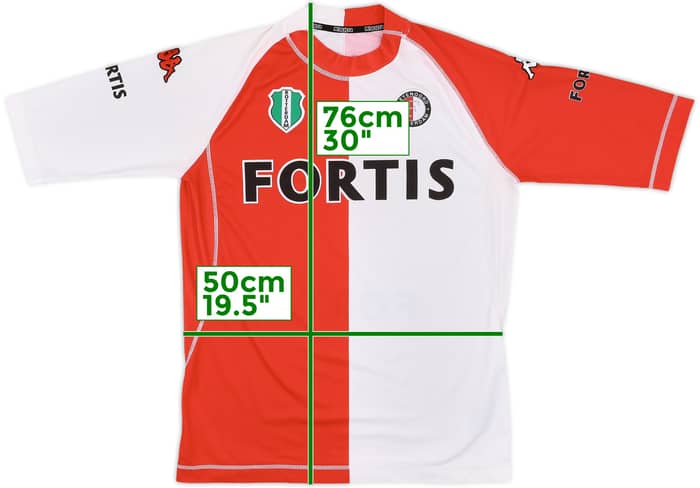 2004-05 Feyenoord Home Shirt - 8/10 - (XL)