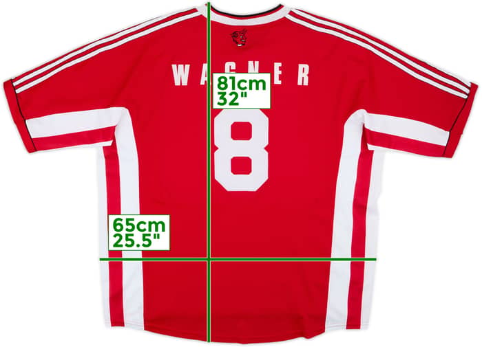1998-99 Kaiserslautern Home Shirt Wagner #8 - 6/10 - (XXL)