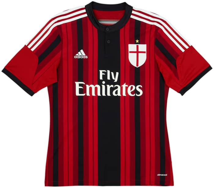 2014-15 AC Milan Home Shirt El Shaarawy #92 - 8/10 - (M)