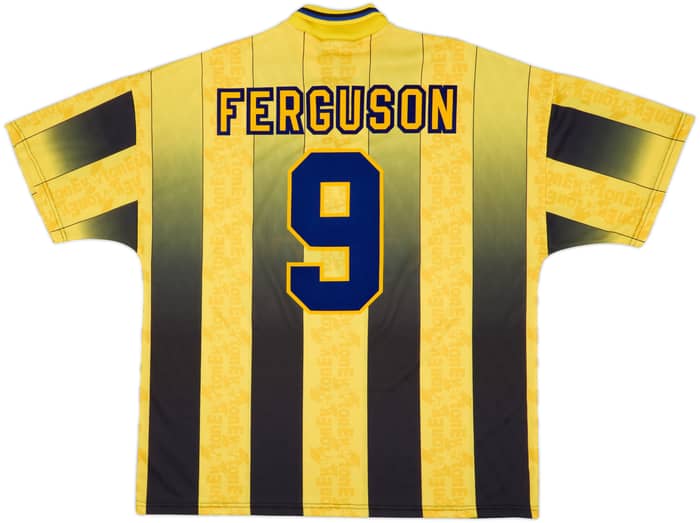 1996-98 Everton Away Shirt Ferguson #9 - 8/10 - (XXL)