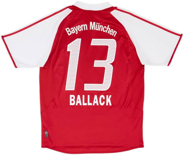 2004-05 Bayern Munich Home Shirt Ballack #13 - 5/10 - (M)
