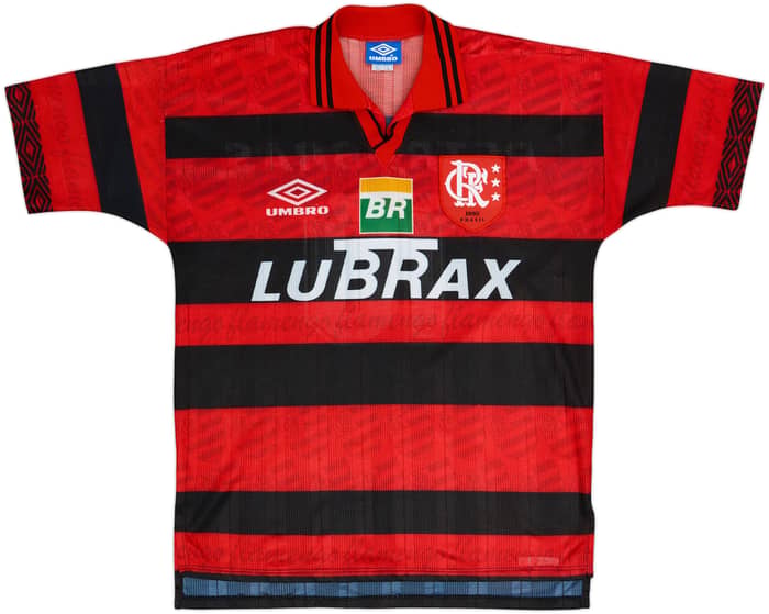 1996-97 Flamengo Home Shirt #10 - 9/10 - (XL)
