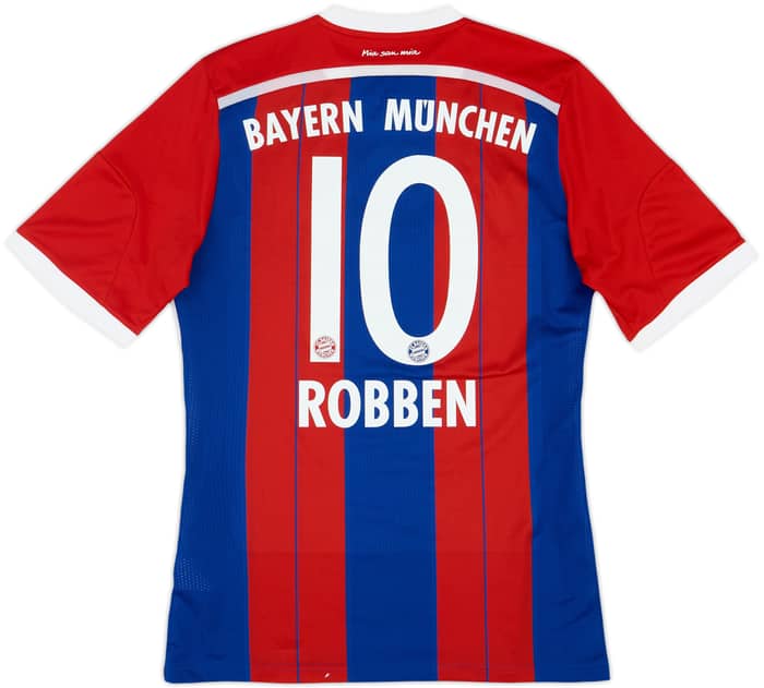 2014-15 Bayern Munich Home Shirt Robben #10 - 6/10 - (M)