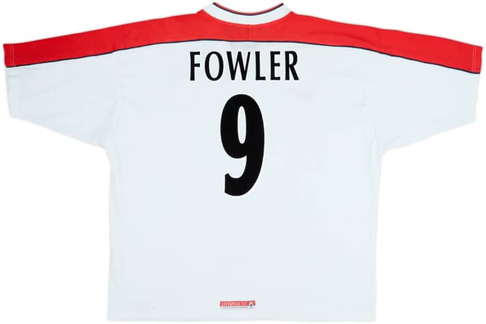 1998-99 Liverpool Away Shirt Fowler #9 - 8/10 - (XXL)