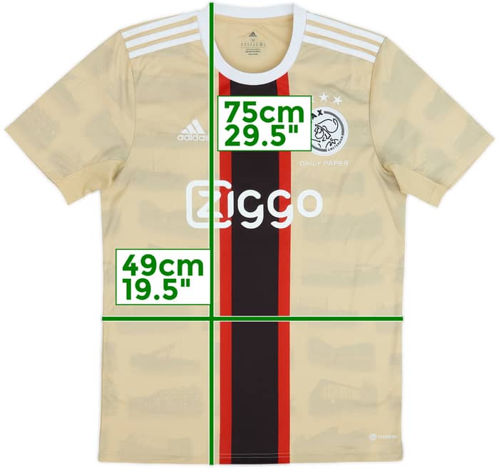 2022-23 Ajax Maillot third - 6/10 - (M)