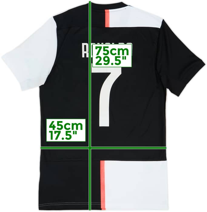 2019-20 Juventus Home Shirt Ronaldo #7 - 6/10 - (S)