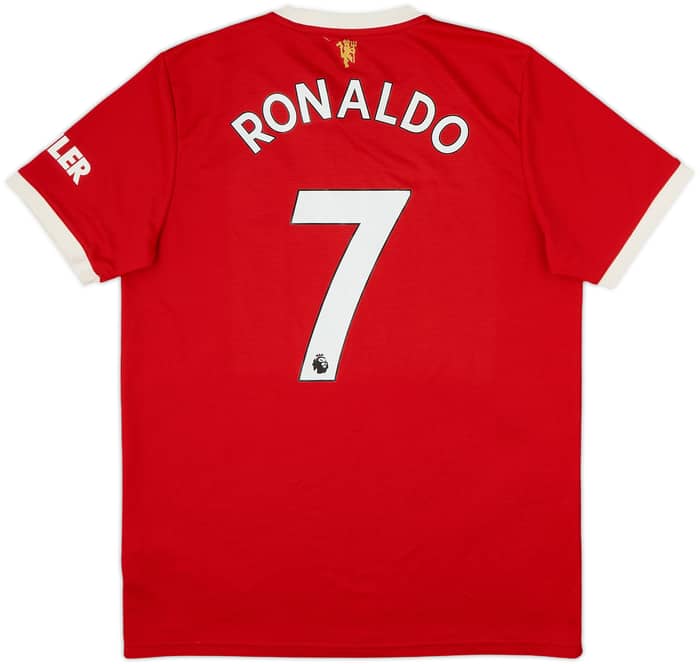 2021-22 Manchester United Home Shirt Ronaldo #7 (L)