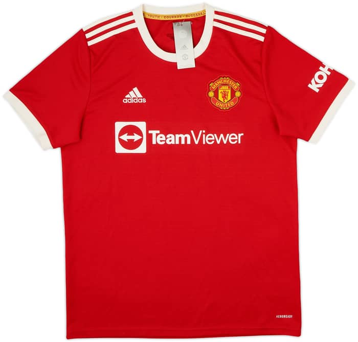 2021-22 Manchester United Home Shirt Ronaldo #7 (L)
