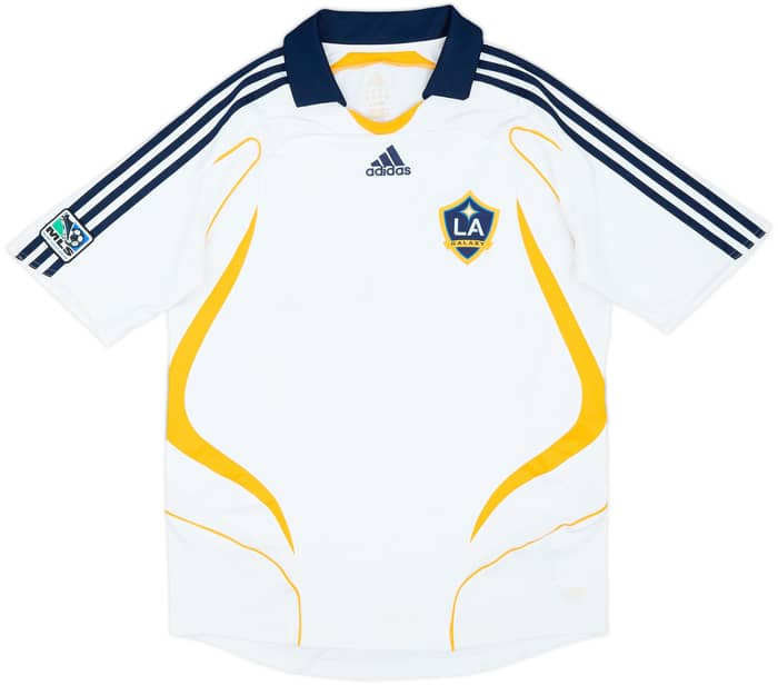 2007-08 LA Galaxy Home Shirt Beckham #23 - 4/10 - (M)