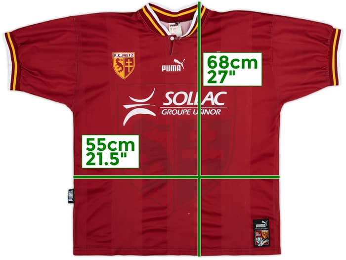 1999-00 Metz Home Shirt - 5/10 - (L)