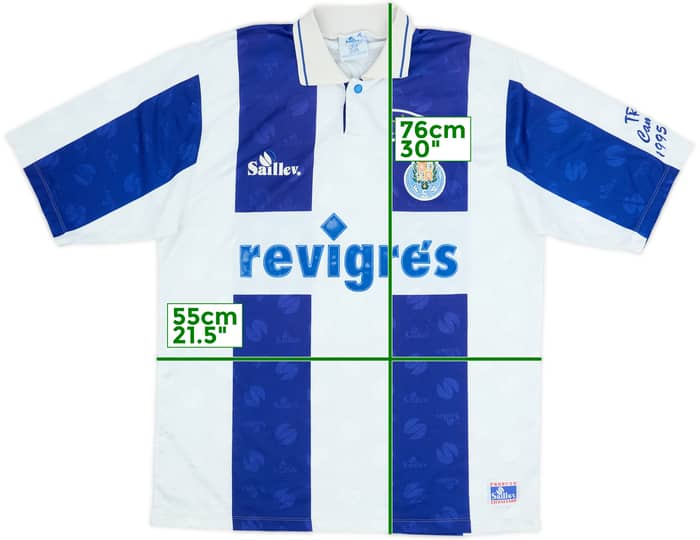 1995-96 Porto Saillev Home Shirt - 5/10 - (L)