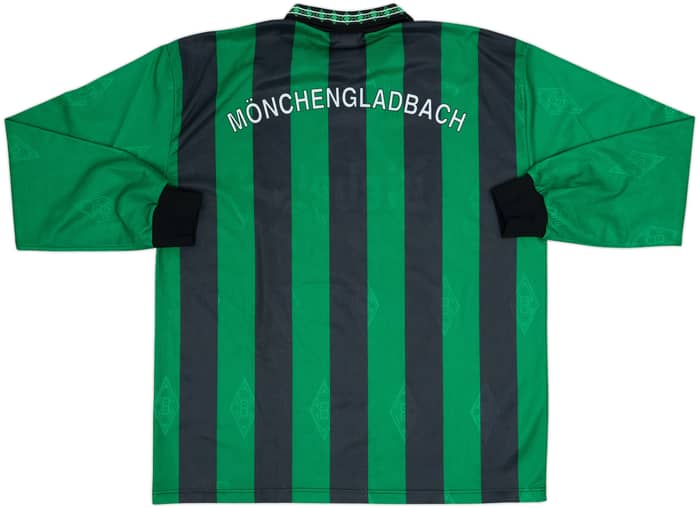 1995-96 Borussia Monchengladbach Away L/S Shirt - 6/10 - (XL)