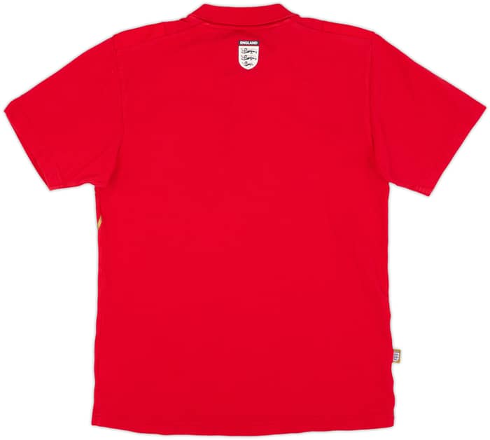 2002-03 England Umbro Polo Shirt - 8/10 - (S)