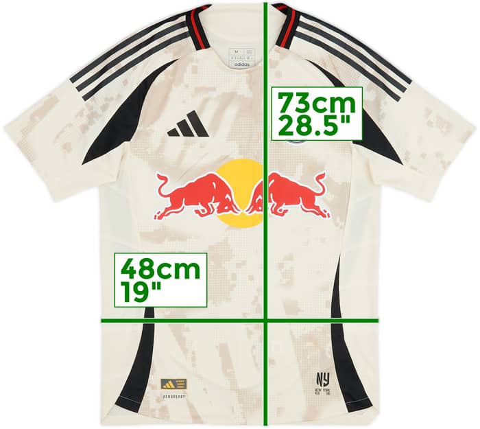 2025-26 New York Red Bulls Authentic Away Shirt - 10/10 - (M)