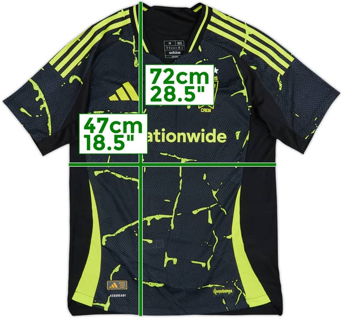 2025 Columbus Crew Authentic Away Shirt - 10/10 - (M)