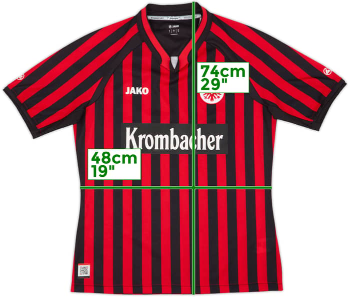 2012-13 Eintracht Frankfurt Home Shirt - 9/10 - (S)