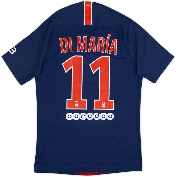 2018-19 Paris Saint-Germain Authentic Home Shirt Di Maria #11 - 8/10 - (L)