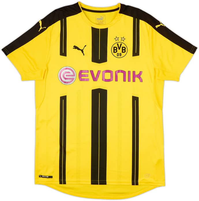 2016-17 Borussia Dortmund Home Shirt Pulisic #22 - 6/10 - (L)