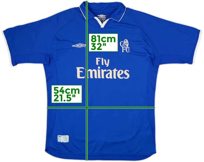 2001-03 Chelsea Home Shirt - 4/10 - (L)
