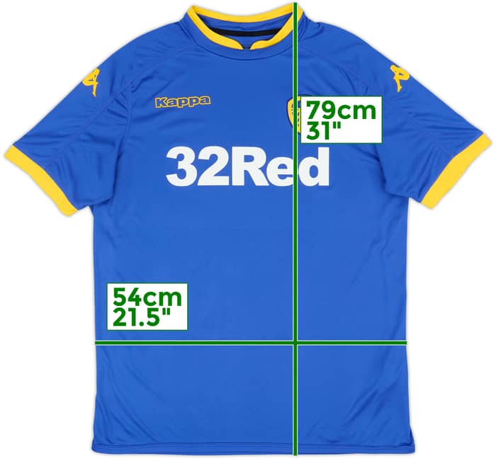 2016-17 Leeds United Away Shirt - 7/10 - (XL)