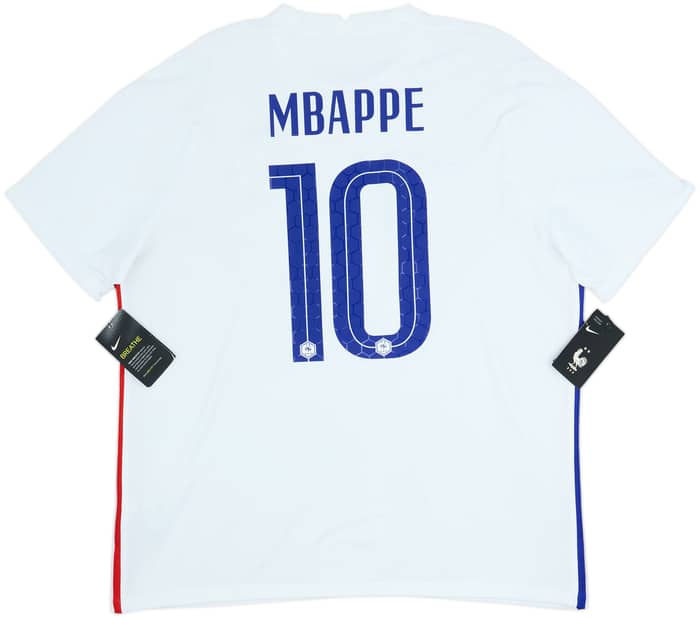 2020-21 France Away Shirt Mbappe #10 (XL)