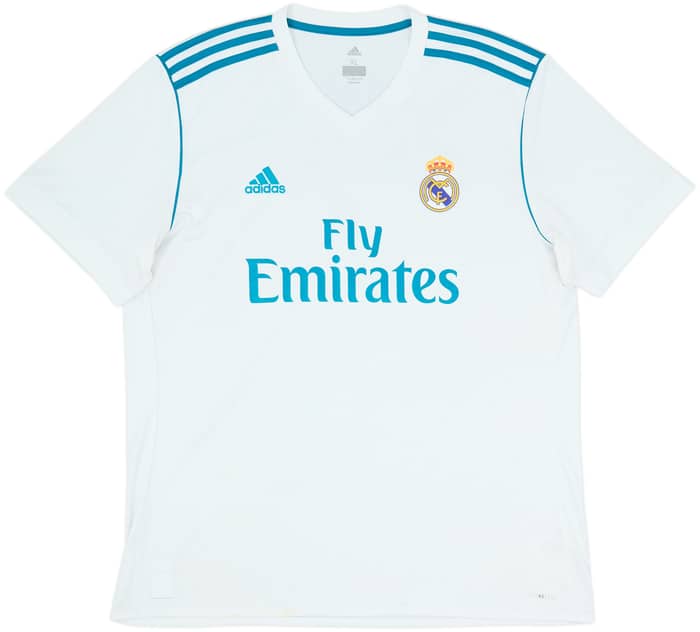 2017-18 Real Madrid Home Shirt Ronaldo #7 - 8/10 - (XL)