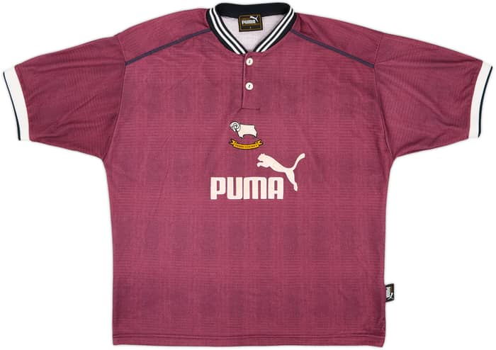 1996-97 Derby County Away Shirt #2 - 8/10 - (L)