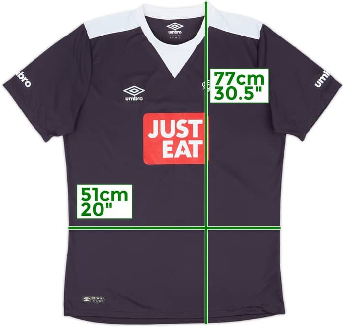 2015-16 Derby County Away Shirt - 8/10 - (L)