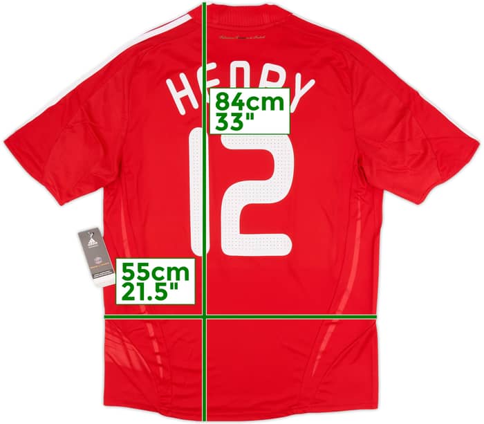 2007-08 France Away Shirt Henry #12 (L)