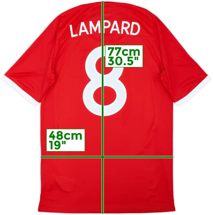 2010-11 England 'South Africa' Away Shirt Lampard #8 (M)