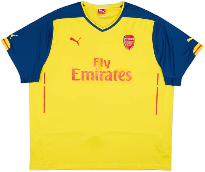 2014-15 Arsenal Away Shirt - 4/10 - (4XL)