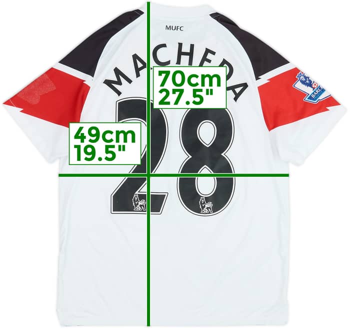 Camiseta de visitante del Manchester United 2011-13 Macheda #28 - 5/10 - (S)