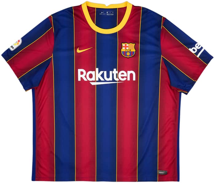 2020-21 Barcelona Home Shirt Messi #10 - 10/10 - (3XL)