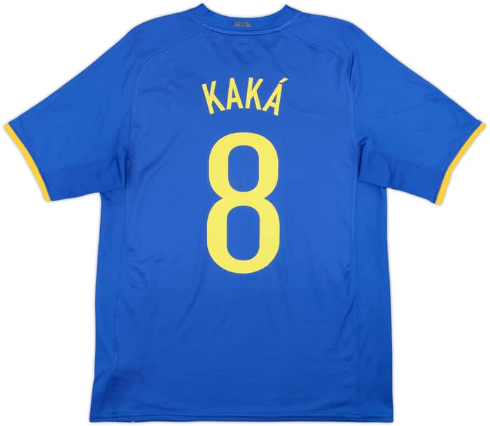 2008-10 Brazil Away Shirt Kaka #8 - 8/10 - (M)