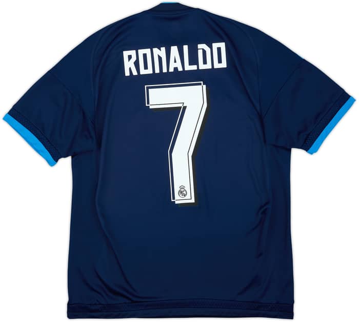 2015-16 Real Madrid Third Shirt Ronaldo #7 - 8/10 - (S)