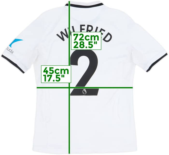 2017-18 Swansea Home Shirt Wilfried #2 - 6/10 - (M)