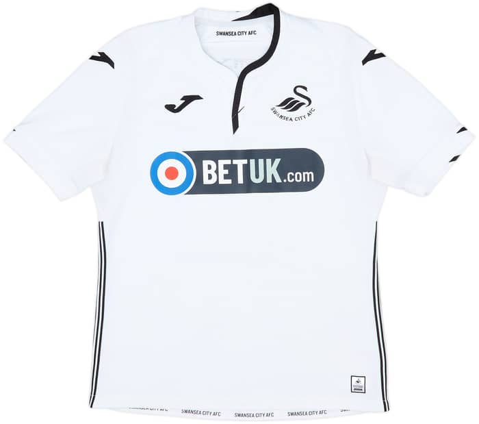 2018-19 Swansea Home Shirt James #20 - 9/10 - (M)