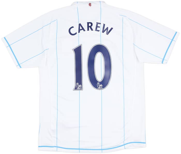 2007-08 Aston Villa Away Shirt Carew #10 - 9/10 - (M)