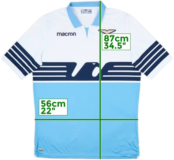 Camiseta de local de Lazio 2018-19 - 8/10 - (3XL)