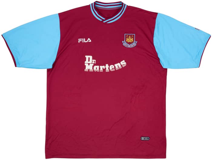 2001-03 West Ham Home Shirt Di Canio #10 - 8/10 - (XXL)