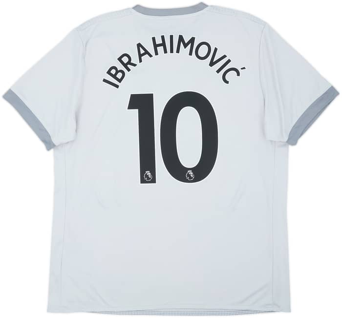 2017-18 Manchester United Third Shirt Ibrahimovic #10 - 7/10 - (XL)