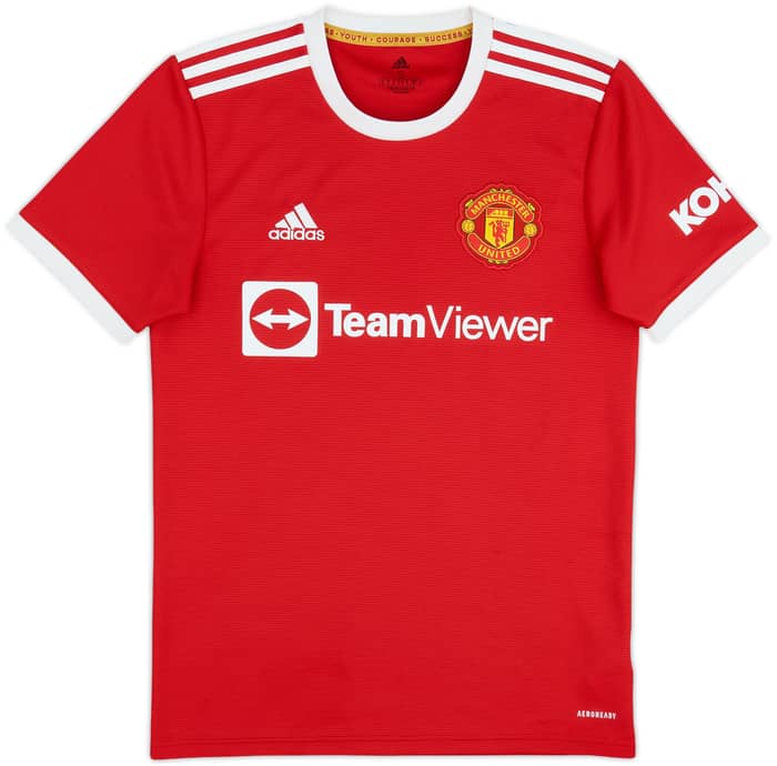 2021-22 Manchester United Home Shirt Sancho #25 - 5/10 - (S)