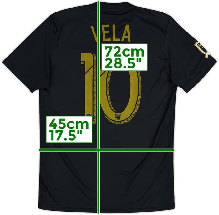 2018 LA FC Home Shirt Vela #10 - 8/10 - (S)