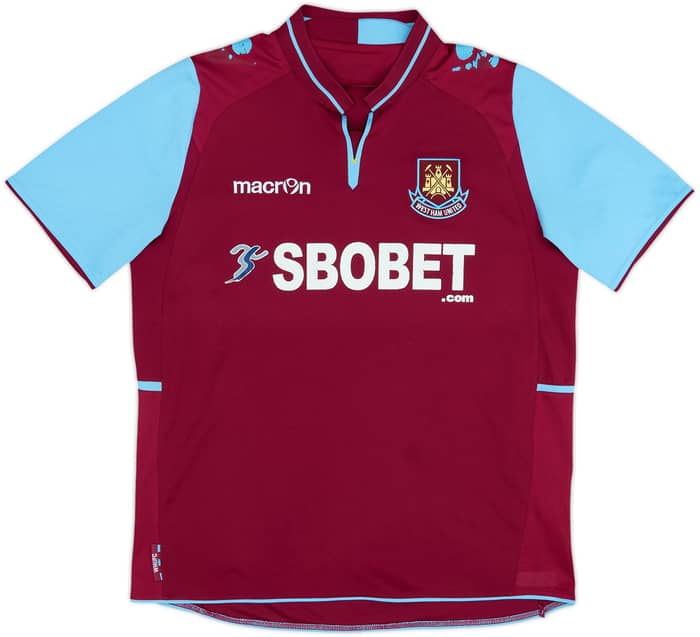 2012-13 West Ham Home Shirt - 5/10 - (XL)