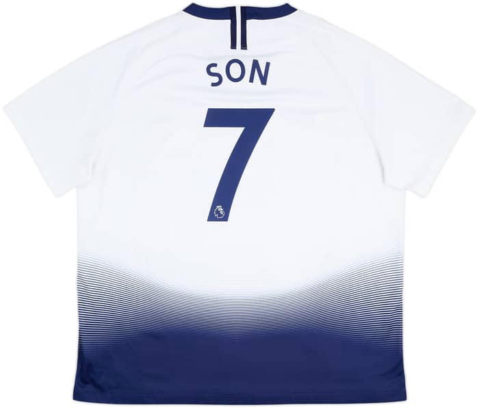 2018-19 Tottenham Home Shirt Son #7 - 9/10 - (XXL)