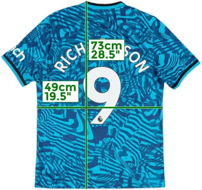 2022-23 Tottenham Third Shirt Richarlison #9 - 8/10 - (M)