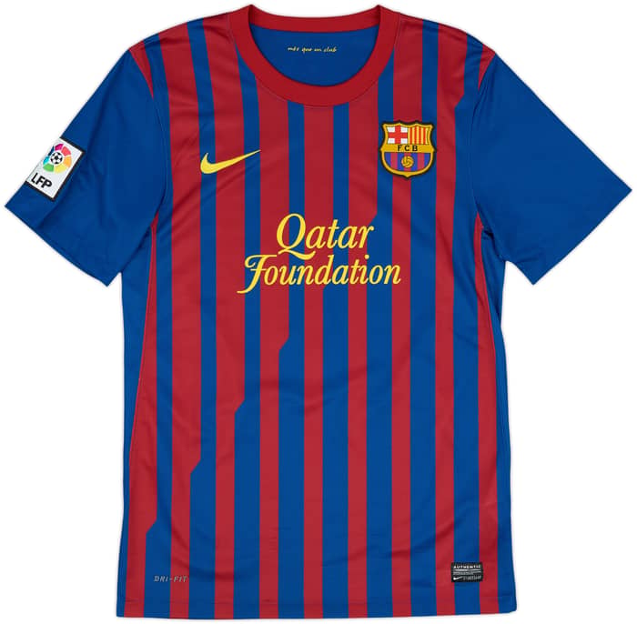 2011-12 Barcelona Home Shirt A.Iniesta #8 - 8/10 - (S)