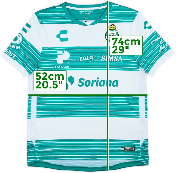 2020-21 Santos Laguna Home Shirt - 7/10 - (L)