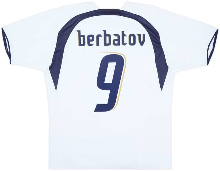 2006-07 Tottenham Home Shirt Berbatov #9 - 7/10 - (L)
